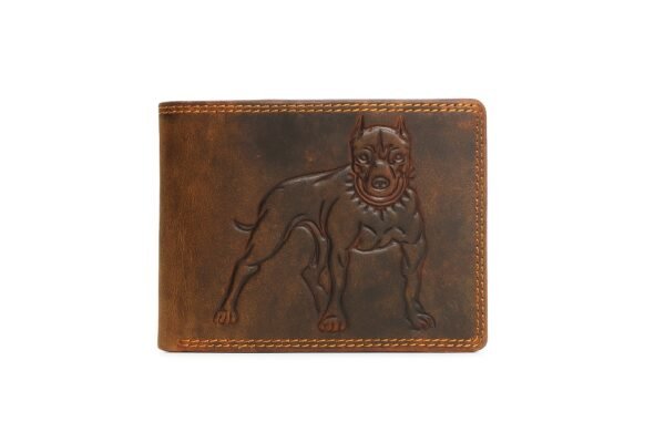 Abul Royal Genuine Leather Men’s Wallet – Classic Brown Vintage Bifold with Multiple Card Slots, Coin Pocket & ID Window - Image 4