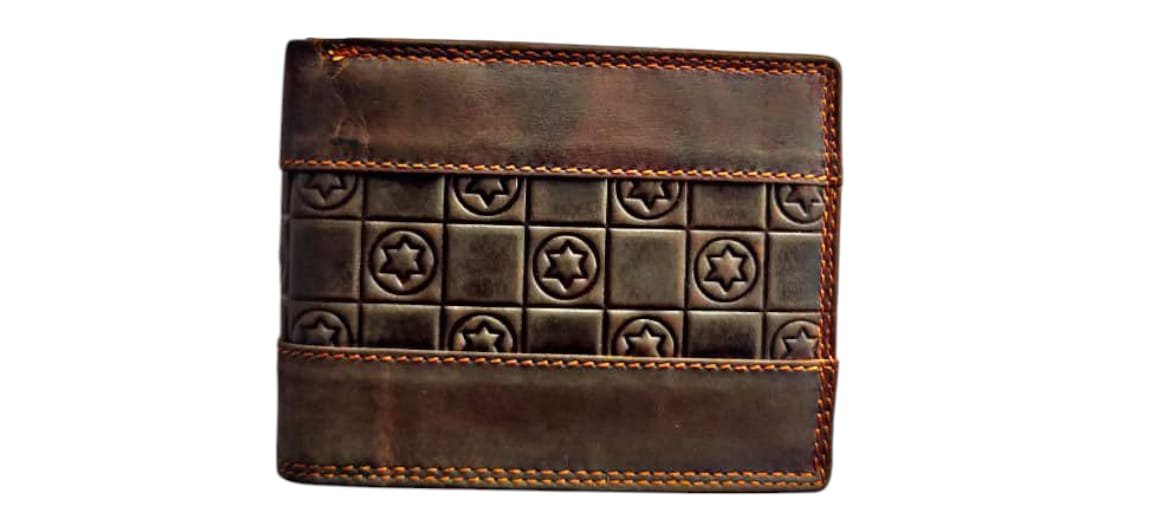 ABUL ROYAL Men's Vintage Brown Genuine Leather Wallet with RFID Protection – Stylish Bi-Fold with Multiple Card Slots & Coin Pocket - Image 2
