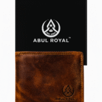 Heritage Slim Men's Genuine Leather BI-fold Wallet with Coin Pocket & Card Slots