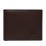 ABUL ROYAL  Men's Genuine Leather Wallet with Coin Pocket & Zip Closure