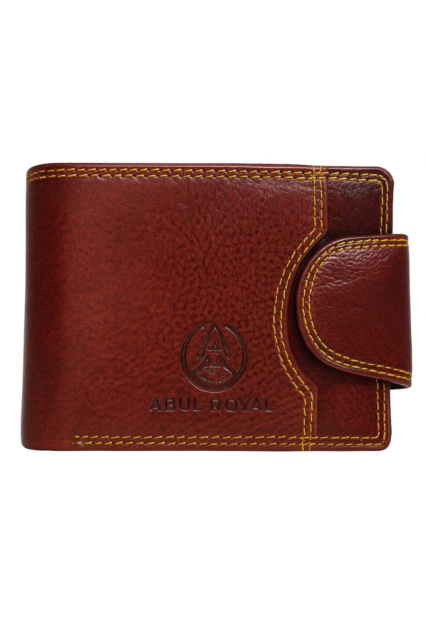 Royal Monster Rider Bi-fold Genuine Leather Wallet With Coin Pocket & Card Slots - Image 2
