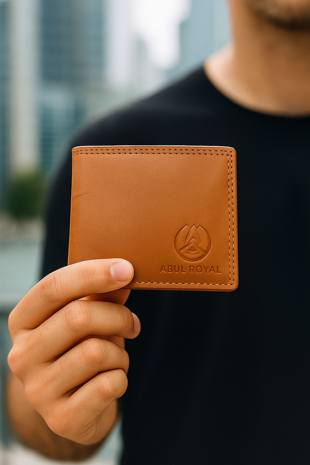 Men’s Wallet 100% Genuine Leather | Bifold with Coin Pocket & Card Holder | Stylish & Durable.