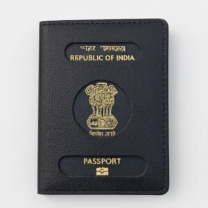 PASSPORT COVER BLACK